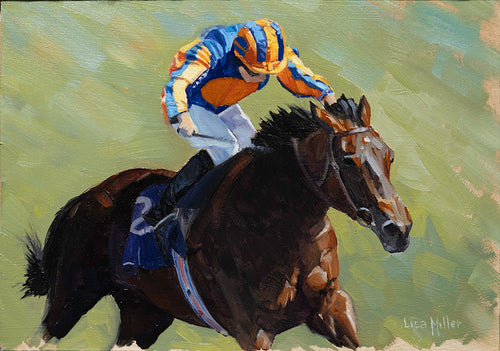 oil painting of Coolmore's True Love