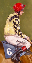 Load image into Gallery viewer, Horse and Jockey, Chepstow Original Oil

